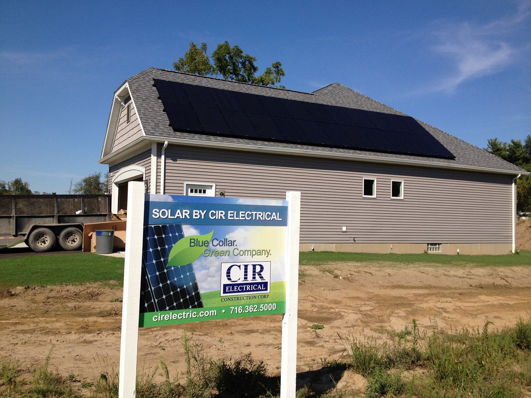 CIR Solar installation @ Rivera Greens, Clarence NY